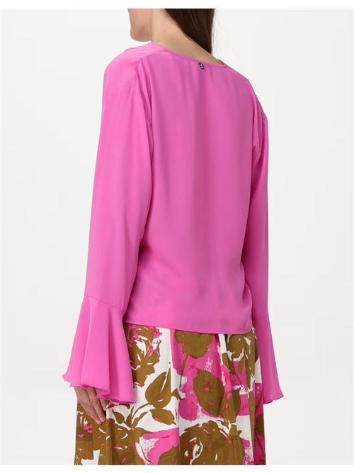Blusa in georgette Liu Jo | CA5374TS066.X0450